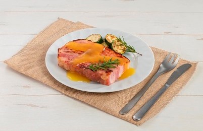 みかんソースのベーコンソテー